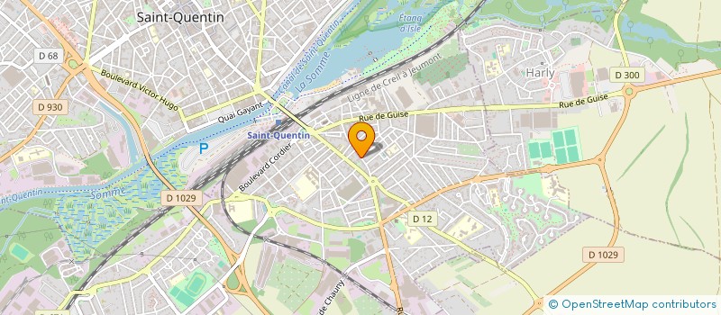 localisation de l'entreprise ASSOCIATION LA VIE LIBRE à SAINT-QUENTIN