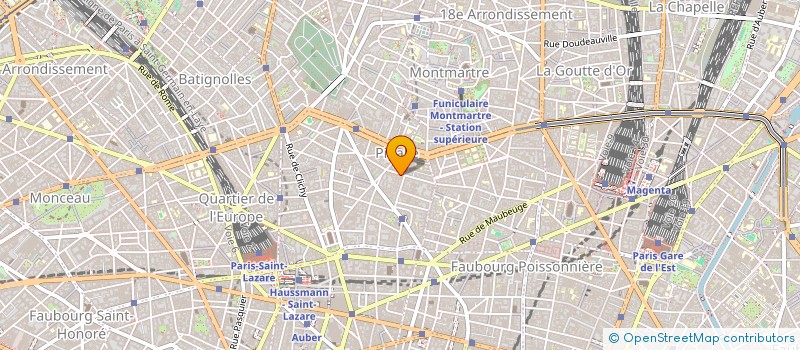 localisation de l'entreprise ASSOCIATION LA VOIX ACTEE  PARIS