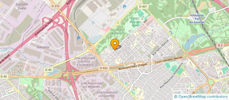 localisation de l'entreprise ASSOCIATION LA VOIX DU DEVENIR  AULNAY-SOUS-BOIS