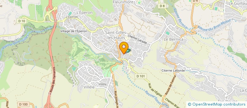 localisation de l'entreprise ASSOCIATION LA VOLONTE RESS LA MINM  SAINT-PAUL