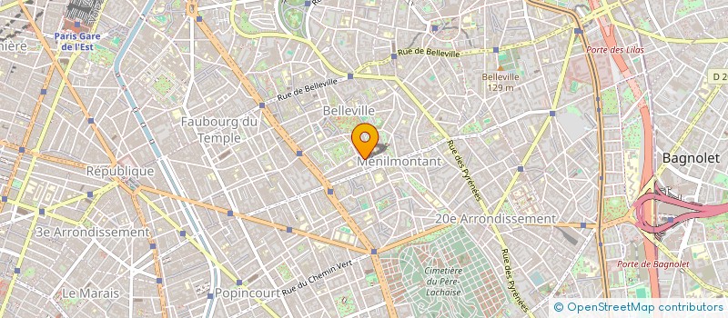 localisation de l'entreprise ASSOCIATION LA ZEDE  PARIS