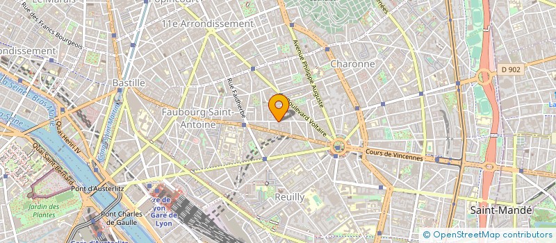 localisation de l'entreprise ASSOCIATION LAB SCHOOL  PARIS