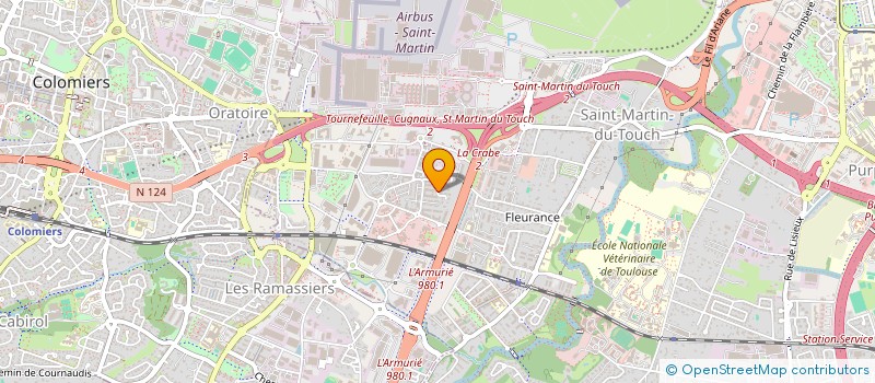 localisation de l'entreprise ASSOCIATION LABADIE  TOULOUSE