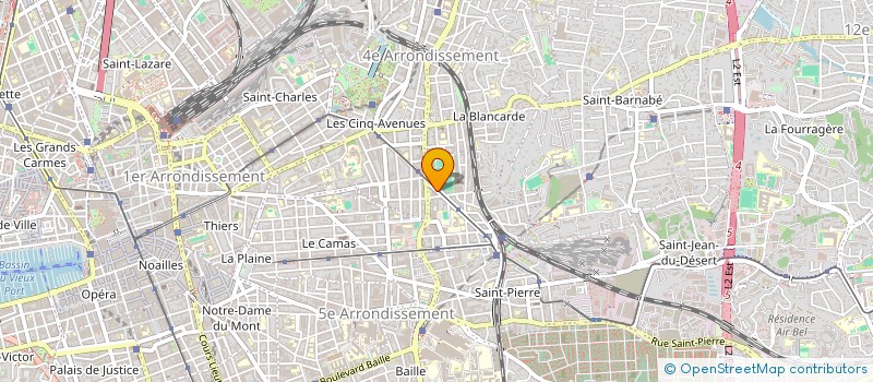 localisation de l'entreprise ASSOCIATION LABO KLANDESTINO à MARSEILLE 4EME