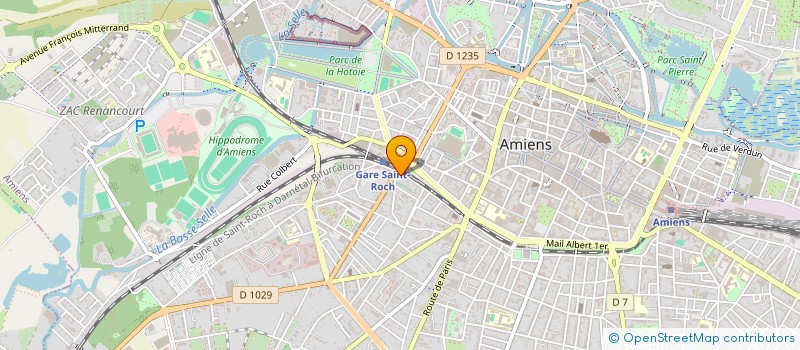 localisation de l'entreprise ASSOCIATION LABO OPPR à AMIENS