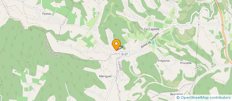 localisation de l'entreprise ASSOCIATION LACAP'ELLES  CAHORS