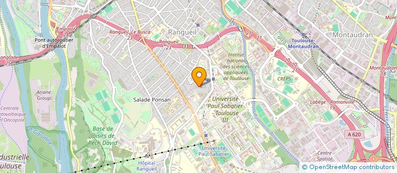 localisation de l'entreprise ASSOCIATION LACORDAIRE  TOULOUSE
