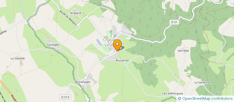 localisation de l'entreprise ASSOCIATION LAFAYETTE  PAULHAGUET