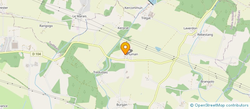 localisation de l'entreprise ASSOCIATION LAGAD BLEI  THEIX-NOYALO