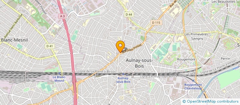 localisation de l'entreprise ASSOCIATION LAIQUE D'EDUCATION PHYSIQUE à AULNAY-SOUS-BOIS
