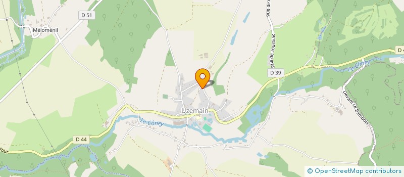 localisation de l'entreprise ASSOCIATION LAIQUE DES ECOLES DE XERTIGNY  XERTIGNY