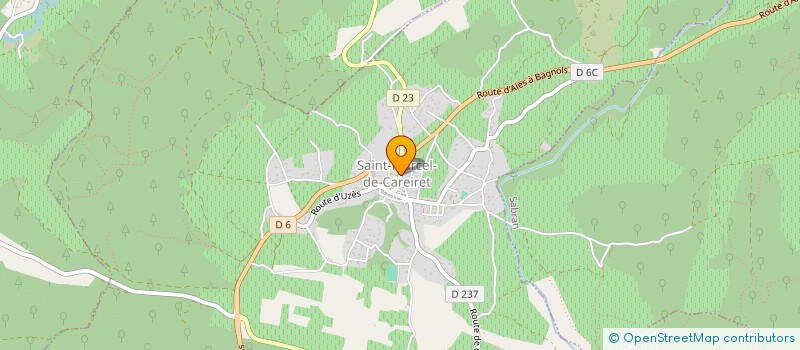 localisation de l'entreprise ASSOCIATION LAIQUE DES PARENTS D'ELEVES ET AMIS DE L'ECOLE PUBLIQUE DE SAINT-MARCEL-DE-CAREIRET  SAINT-MARCEL-DE-CAREIRET