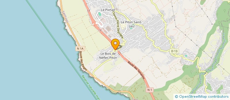 localisation de l'entreprise ASSOCIATION LAISSE PA NOU TOMBER à SAINT-LEU