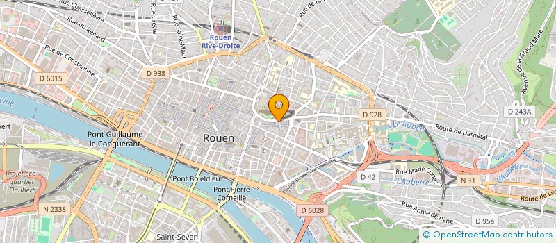 localisation de l'entreprise ASSOCIATION LAMES à ROUEN