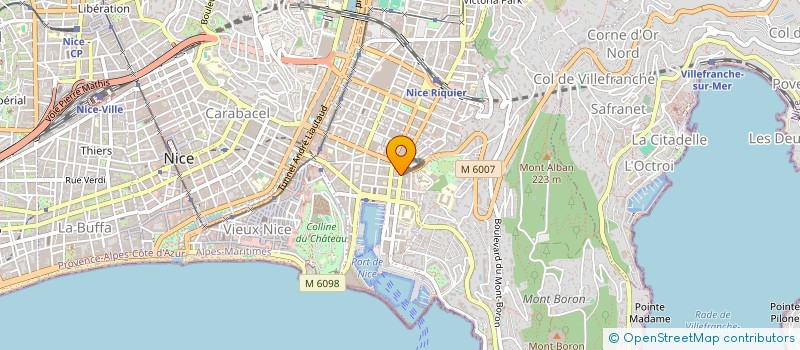 localisation de l'entreprise ASSOCIATION LAN&COM à NICE
