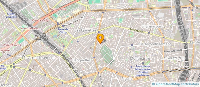 localisation de l'entreprise ASSOCIATION LANCER D'ART  PARIS