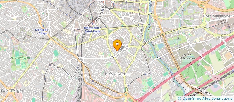 localisation de l'entreprise ASSOCIATION LANGUEDOCIENNE DES ANCIENS ET AMIS DE L INDOCHINE à MONTPELLIER
