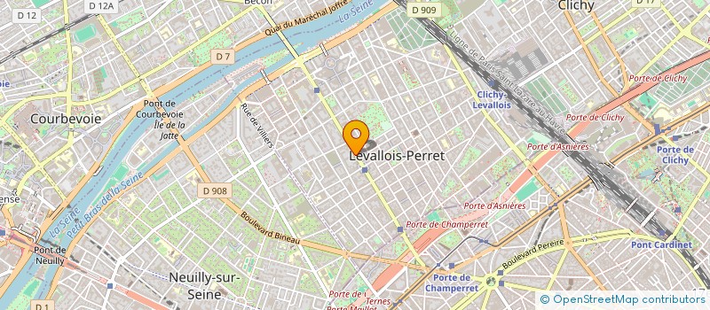 localisation de l'entreprise ASSOCIATION LANGUES ET AFFAIRES à LEVALLOIS-PERRET