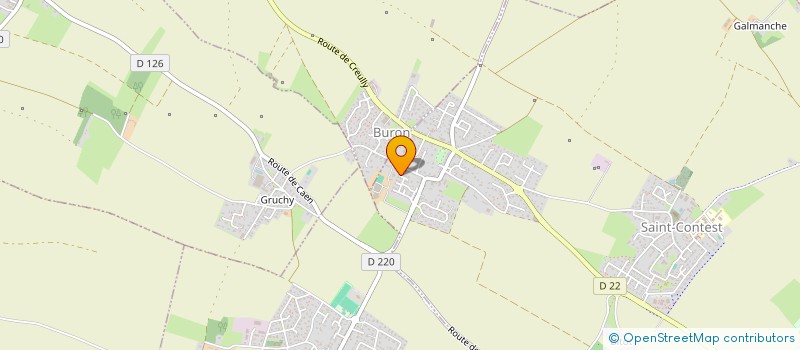 localisation de l'entreprise ASSOCIATION LANGUES ET CULTURES DU MONDE  SAINT-CONTEST