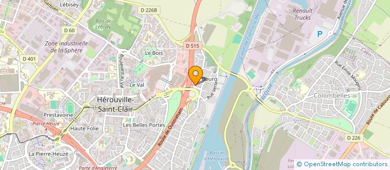 localisation de l'entreprise ASSOCIATION LARIMAQUOI à HEROUVILLE-SAINT-CLAIR