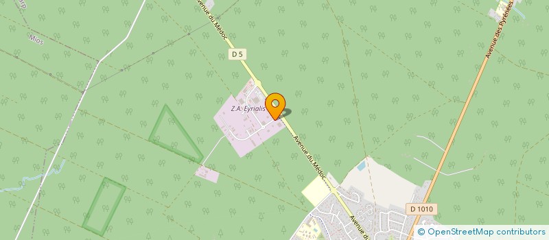 localisation de l'entreprise ASSOCIATION LASERS ET PLASMA à LE BARP