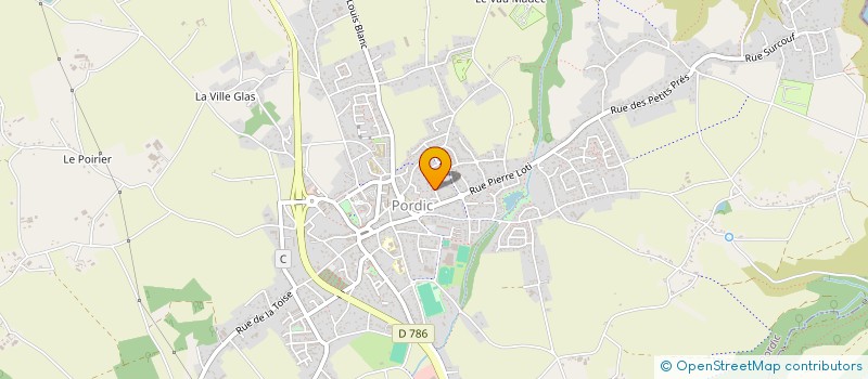 localisation de l'entreprise ASSOCIATION LATELIER DE FAYA  PORDIC