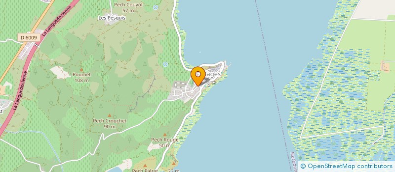 localisation de l'entreprise ASSOCIATION LATUVU  BAGES