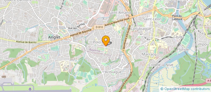 localisation de l'entreprise ASSOCIATION LAUBURU à BAYONNE