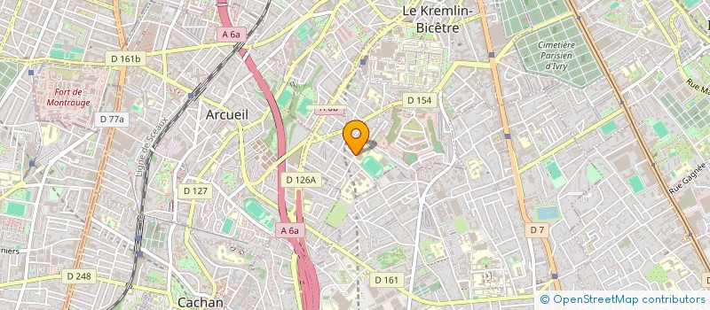 localisation de l'entreprise ASSOCIATION LAURENCE PALLONE (ALP)  LE KREMLIN-BICETRE