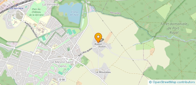 localisation de l'entreprise ASSOCIATION LAURETTE FUGAIN  LEVIS-SAINT-NOM