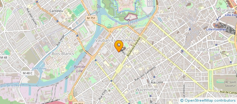 localisation de l'entreprise ASSOCIATION LAZO LATINO à LILLE