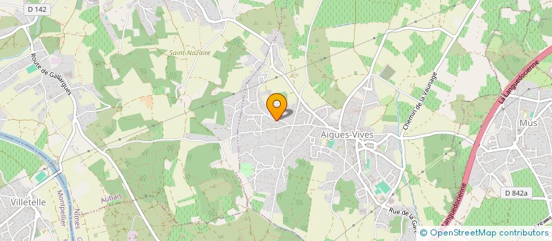 localisation de l'entreprise ASSOCIATION LE 137 à AIGUES-VIVES