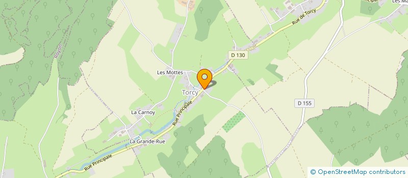 localisation de l'entreprise ASSOCIATION LE BALADIN DE TORCY  TORCY