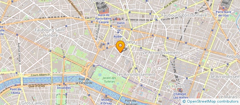 localisation de l'entreprise ASSOCIATION LE BASTIDOU  PARIS