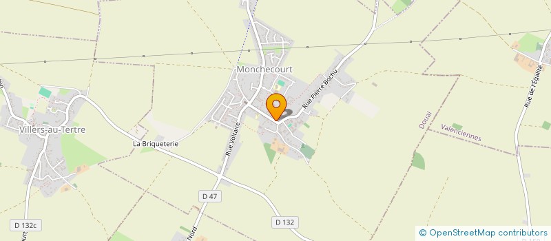localisation de l'entreprise ASSOCIATION LE BEAU DE  MONCHECOURT