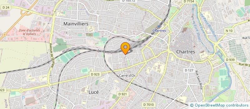 localisation de l'entreprise ASSOCIATION LE BERET ROUGE à LUCE