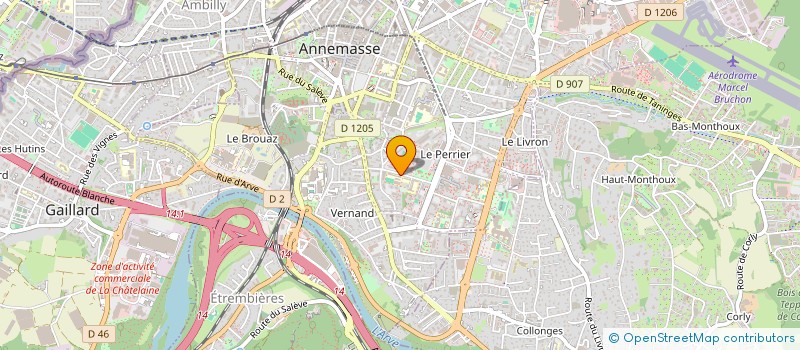 localisation de l'entreprise ASSOCIATION LE BHUTIN à ANNEMASSE