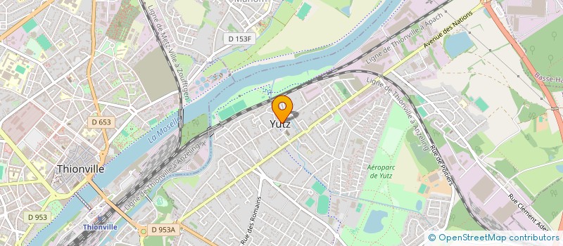 localisation de l'entreprise ASSOCIATION LE BIEN ALLER DU SOUS BOIS  YUTZ