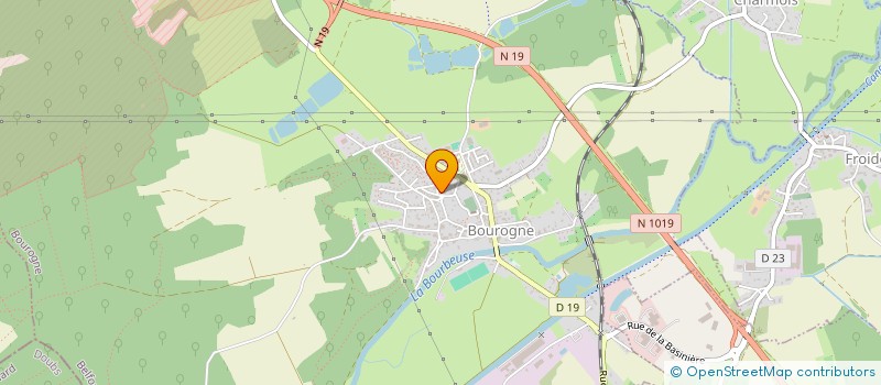 localisation de l'entreprise ASSOCIATION LE BOIS BOURGEOIS à BOUROGNE