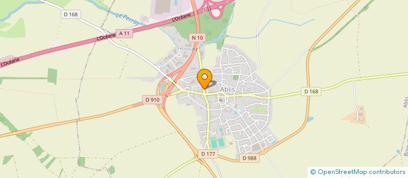 localisation de l'entreprise ASSOCIATION LE BON TAXI  ABLIS