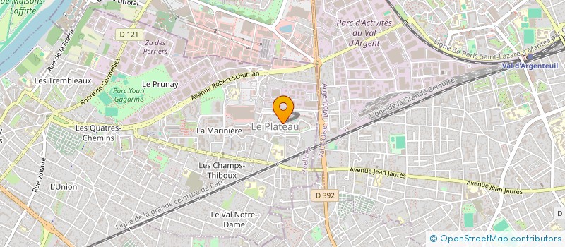 localisation de l'entreprise ASSOCIATION LE BONDOU EMERGENT ET DYNAMIQUE à SARTROUVILLE