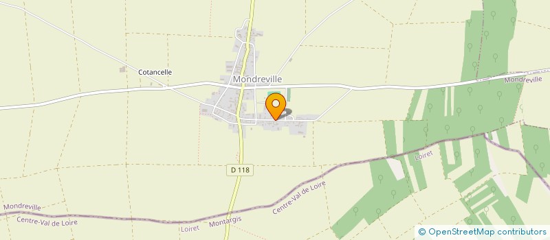 localisation de l'entreprise ASSOCIATION LE BONHEUR EN SOI  MONDREVILLE