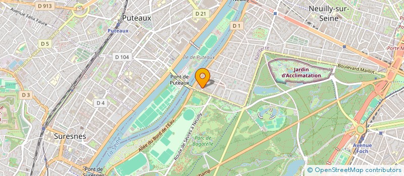 localisation de l'entreprise ASSOCIATION LE BRIGADIER à NEUILLY-SUR-SEINE
