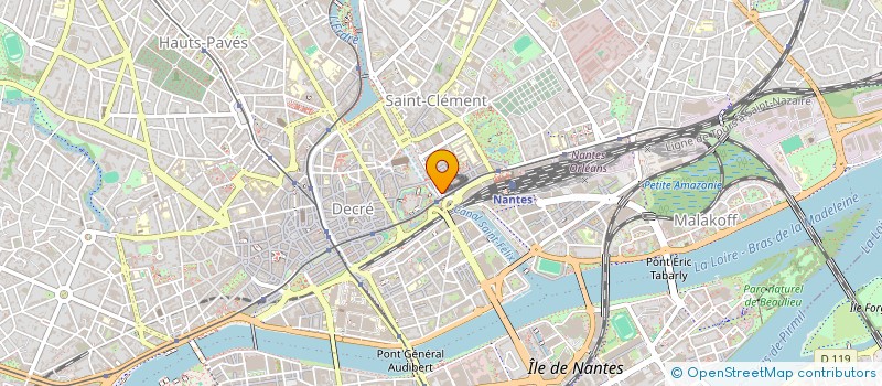 localisation de l'entreprise ASSOCIATION LE CARNAVAL DU PARNASSE  NANTES