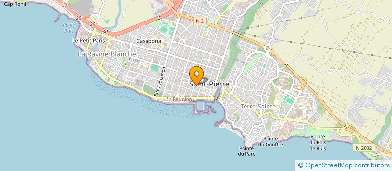 localisation de l'entreprise ASSOCIATION LE CARRE DES INDES à SAINT-PIERRE