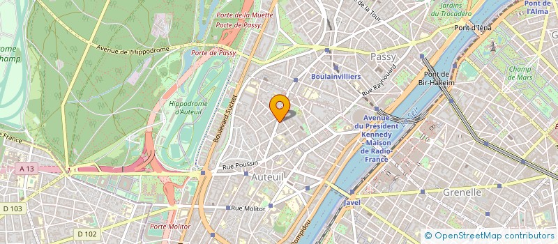 localisation de l'entreprise ASSOCIATION LE CENT D AS à PARIS