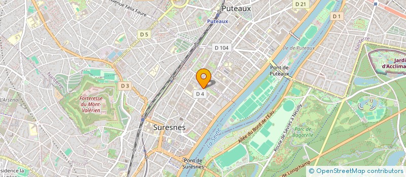 localisation de l'entreprise ASSOCIATION LE CENTRE DE L'OPHTALMOLOGIE SURESNES à SURESNES