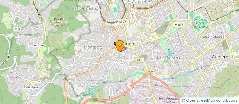 localisation de l'entreprise ASSOCIATION LE CINQUIEME à BEAUMONT