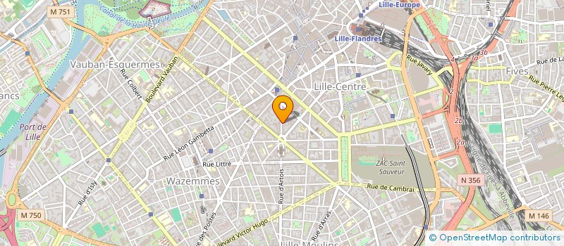 localisation de l'entreprise ASSOCIATION LE FIL CONDUCTEUR à LILLE