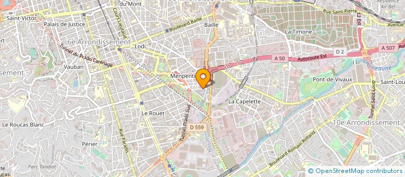 localisation de l'entreprise ASSOCIATION LE FORESTA à MARSEILLE